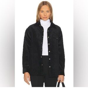 Anine Bing Women's Black Jacket corduroy xs NWT